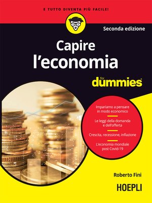 cover image of Capire l'economia For Dummies